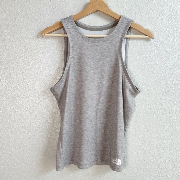 The North Face Gray Muscle Tank Too Women’s Size Large - Picture 1 of 6